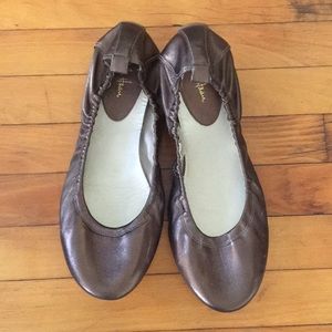 Cole Haan Nike Air Ballet Flats, Metallic Bronze